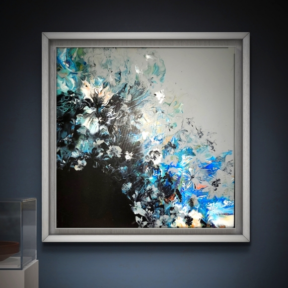 Acrylic canvas painting.